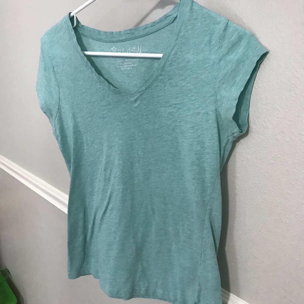 Splash sleeveless tee